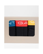 Load image into Gallery viewer, GANT - 3 Pack Trunk, Black Trunk Coloured Band
