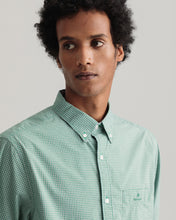 Load image into Gallery viewer, GANT - Reg Micro Check BD, Lavish Green (M &amp; XXL only)
