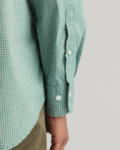 GANT - Reg Micro Check BD, Lavish Green (M & XXL only)