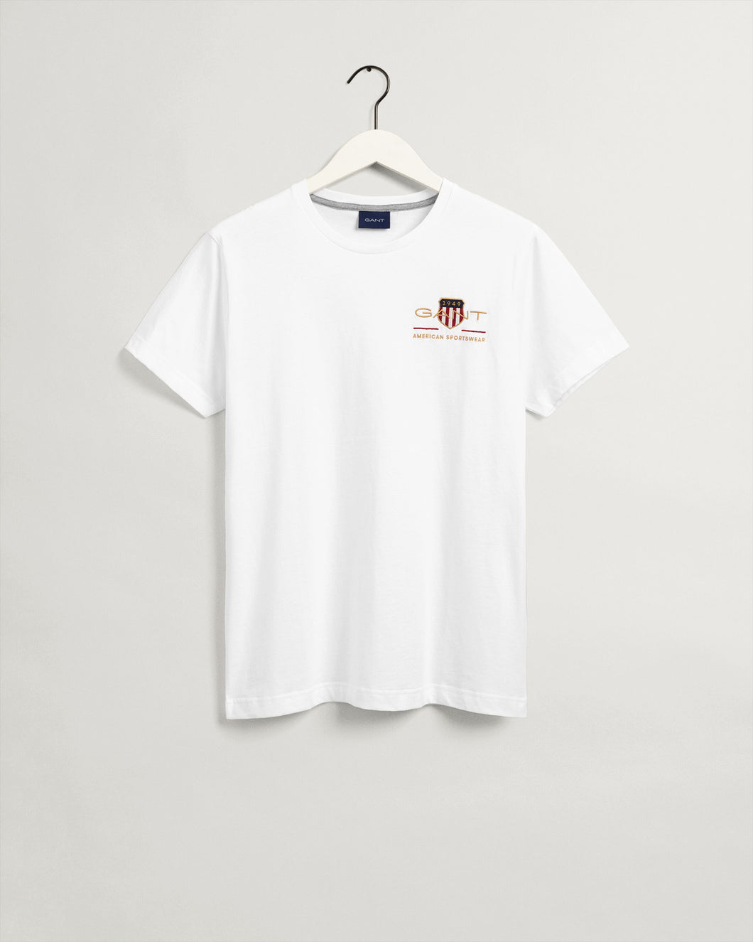 GANT - Archive Shield Emb SS T Shirt, White