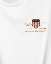 Load image into Gallery viewer, GANT - Archive Shield Emb SS T Shirt, White
