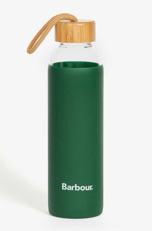 Barbour - Reusable Glass Water Bottle