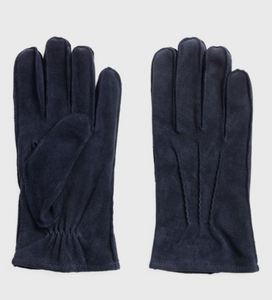 GANT - Classic Suede Gloves, Navy