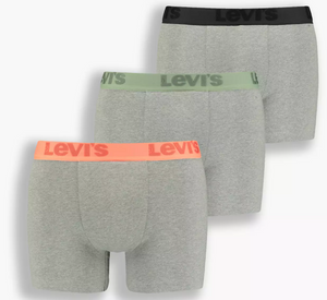 Levis -  3 Pack Boxers, Grey Melange (M Only)
