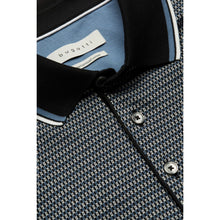 Load image into Gallery viewer, Bugatti -  Patterned Polo Shirt, Navy
