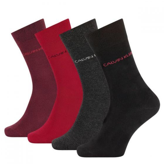 Calvin Klein - 4 Pack Socks, Tawny Combo