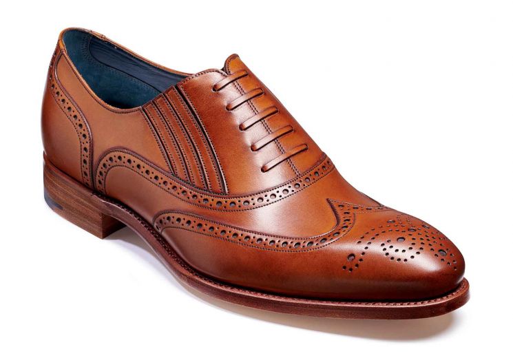 Barker - Timothy Rosewood Calf (Size 12 Only)