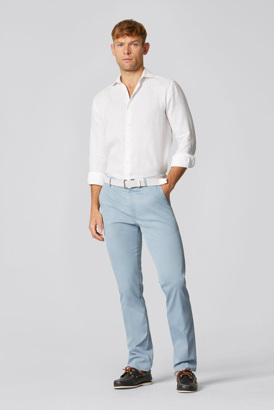 Meyer - Trousers, Chicago Style, Blue