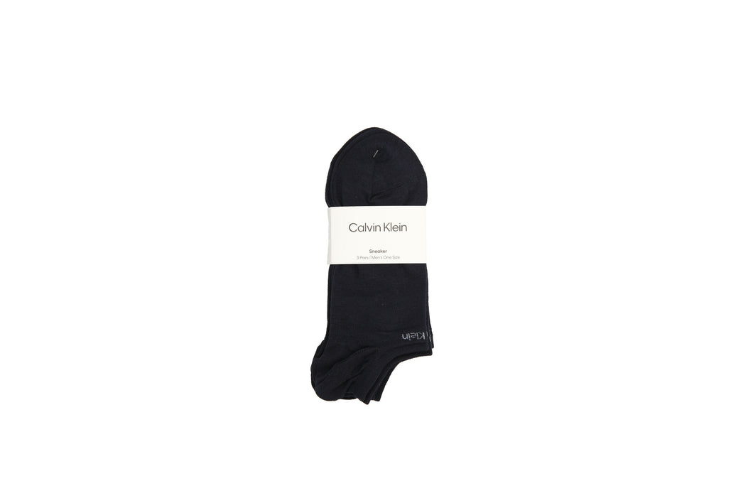 Calvin Klein - 3 Pack Navy Ankle Socks