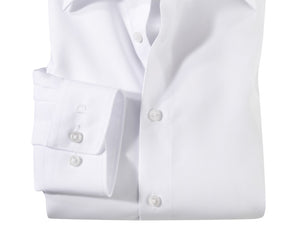 Olymp Luxor Modern fit  white long sleeve shirt (No pocket)