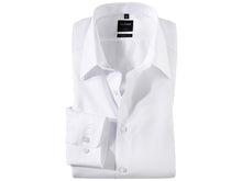 Load image into Gallery viewer, Olymp Luxor Modern fit  white long sleeve shirt (No pocket)
