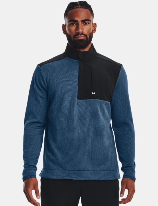 Under Armour - UA Storm Sweater Fleece ½ Zip, Petrol Blue