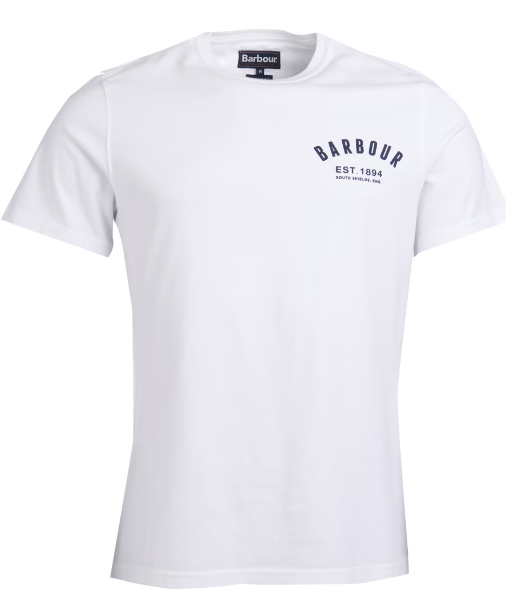 Barbour - Preppy Tee, White