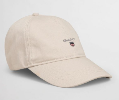 Gant - Cotton Twill Cap, Putty