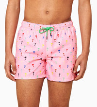 Load image into Gallery viewer, Happy Socks - Palm Swim Shorts, Pink (L &amp; XXL Only)
