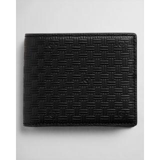 GANT - Leather Signature Weave Wallet - Tector Menswear