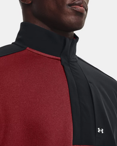 Under Armour - UA Storm Sweater Fleece ½ Zip, Stadium Red