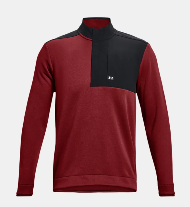 Under Armour - UA Storm Sweater Fleece ½ Zip, Stadium Red