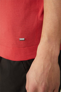 Strellson - Knit Polo Shirt Vincent, Red
