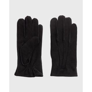 GANT - Classic Suede Gloves, Black - Tector Menswear