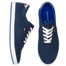 Load image into Gallery viewer, Tommy Hilfiger - Essential Oxford Textile Sneaker, Midnight (Size 43 Only) Shane

