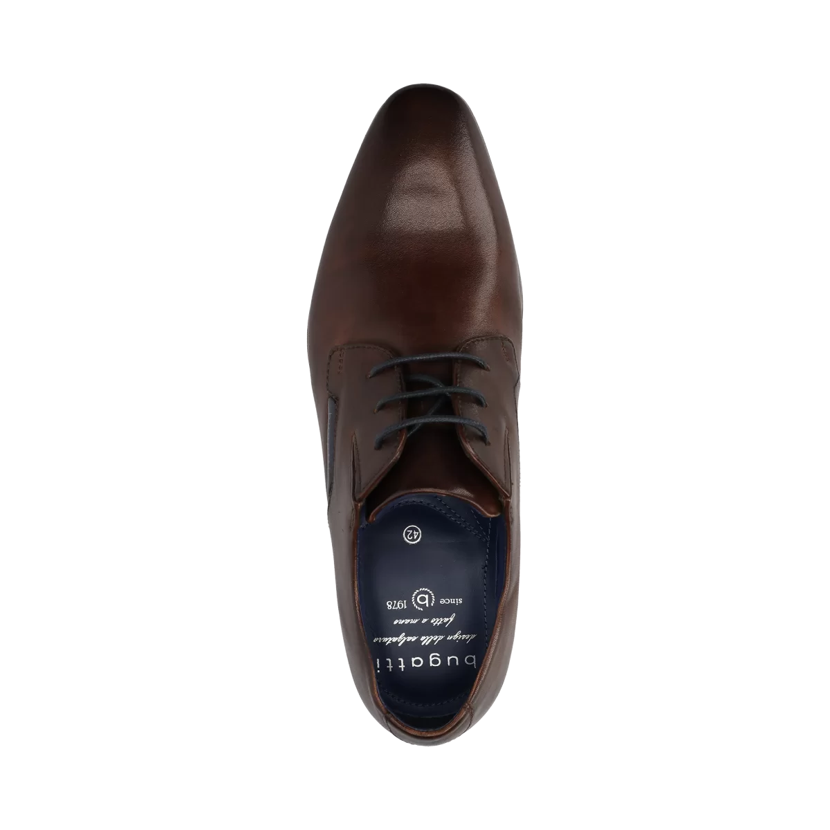 Bugatti - Brown Leather Shoe, Morino (44 only)