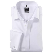 Load image into Gallery viewer, Olymp - White Shirt, Modern Fit, Twill Dress Shirt
