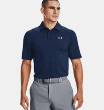 Load image into Gallery viewer, Under Armour - UA T2G Blocked Polo, Navy, Red (XL Only)
