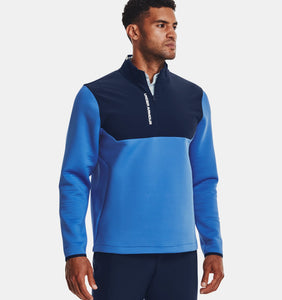 Under Armour - Men's UA Storm Daytona ½ Zip,  Light Blue/Navy