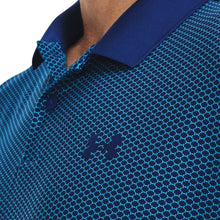 Load image into Gallery viewer, Under Armour - Performance 3.0 Printed Polo Shirt, Blue Mirage
