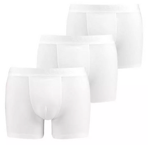 Levis - White, 3 Pack Boxers