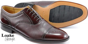 Loake - Woodstock Burgundy (Size 12 Only)