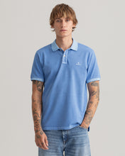 Load image into Gallery viewer, GANT - Sunfaded Piqué Polo Shirt, Day Blue (XXL Only)
