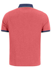 Load image into Gallery viewer, Fynch-Hatton - Polo with Contrast Collar, Flamingo

